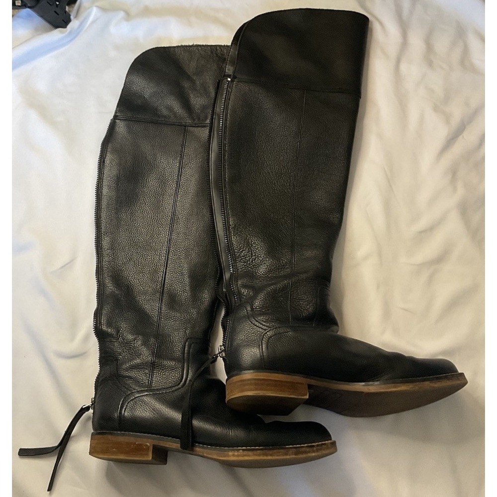 Franco Sarto Carlisle over the knee boots 6M Black